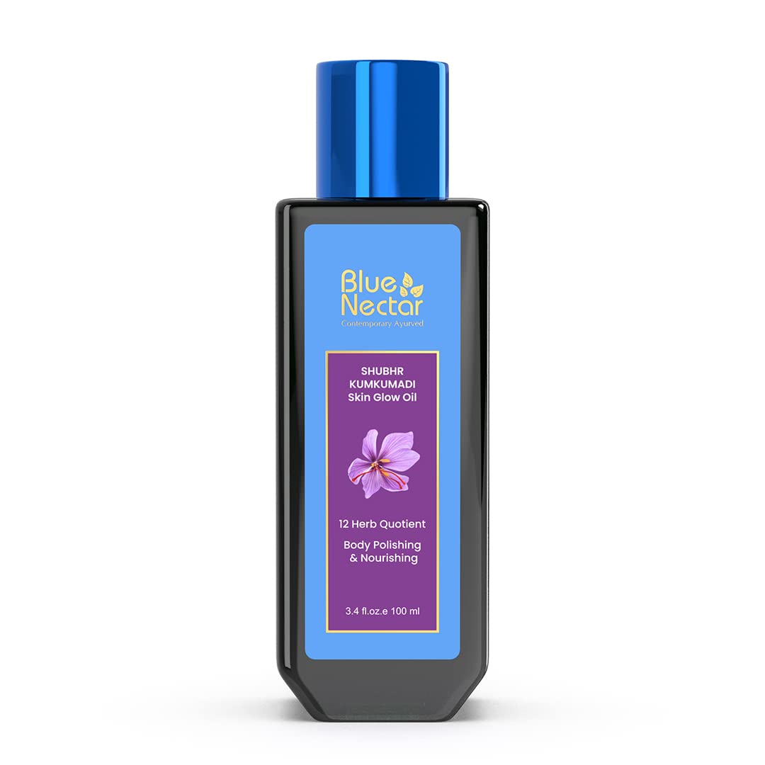Blue Nectar Shubhr Massage Oil for Stretch Marks Scars | Grocsy