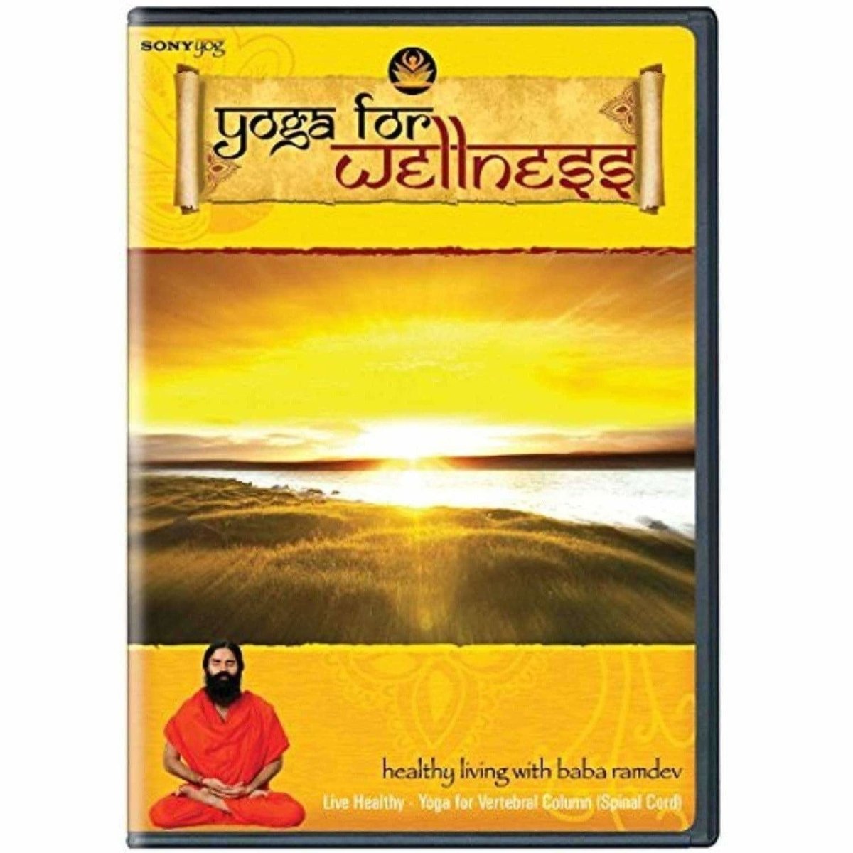 Baba Ramdev Yoga for Wellness - Live Healthy - Yoga for Vertebral Column (Spinal Cord) | Grocsy