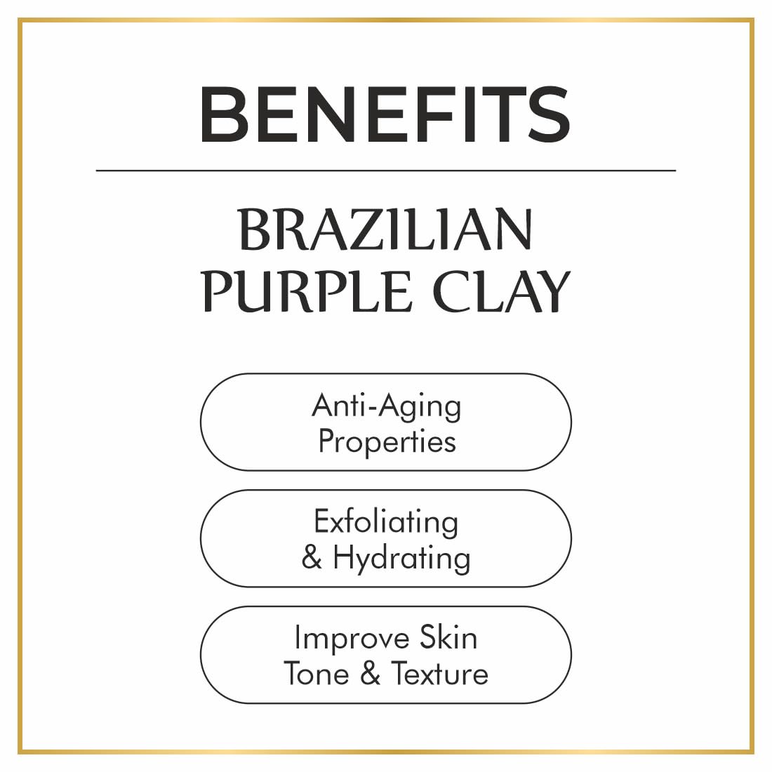 Nuerma Science Brazilian Purple Clay | Exfoliates Skin & Improves Skin Tone | Grocsy