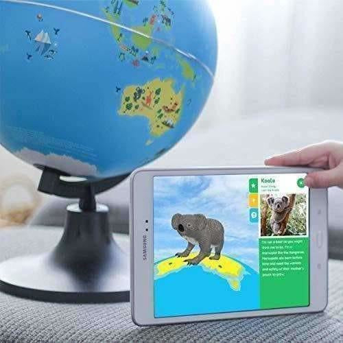 The Educational, Augmented Reality Based Globe for Kids, 4-10 Years | Grocsy