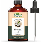 Organic Zing Coconut (Cocos Nucifera) Oil | Pure & Natural Carrier Oil for Skincare, Hair Care and Massage | Grocsy