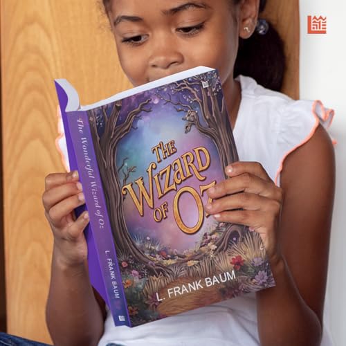 The Wizard of Oz by Frank Baum [Premium Paperback] | Fiction Books | Fantasy Books | Classics | Fantasy Novels | Books for 6+ Year Old | Kids story books for 8+ years old | Books for kids 9-12 years by L. Frank Baum | Grocsy