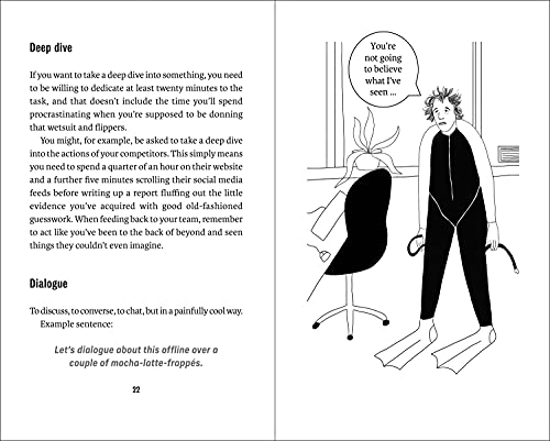 Talk More. Say Less. Get Ahead.: The Business Speak Dictionary | Grocsy