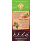 Organic India Tulsi Green Tea, Pomegranate, 25 Tea Bags | Grocsy
