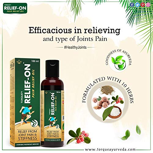 Torque's Relief-On Pain Relief Oil | Grocsy