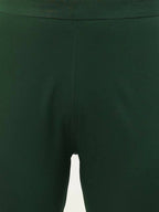 FIORRA Women's Green Poly Crepe Kaftan Type Kurta Set | Grocsy