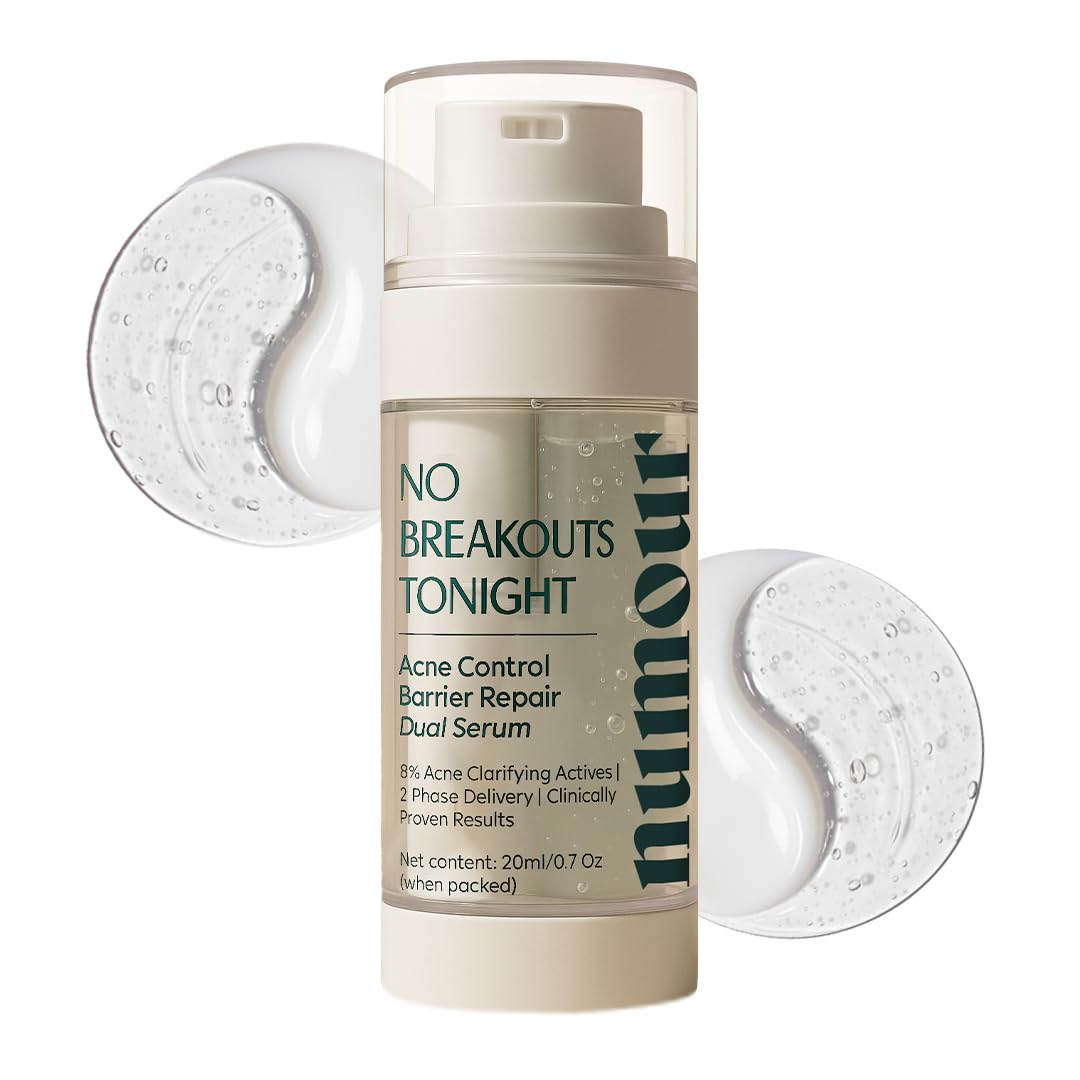 Numour No Breakouts Tonight Acne Control Barrier Repair Dual Serum | Grocsy