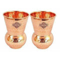 Copper Glass Tumbler, Drink ware & Serve ware -  Set Of 2 | Grocsy