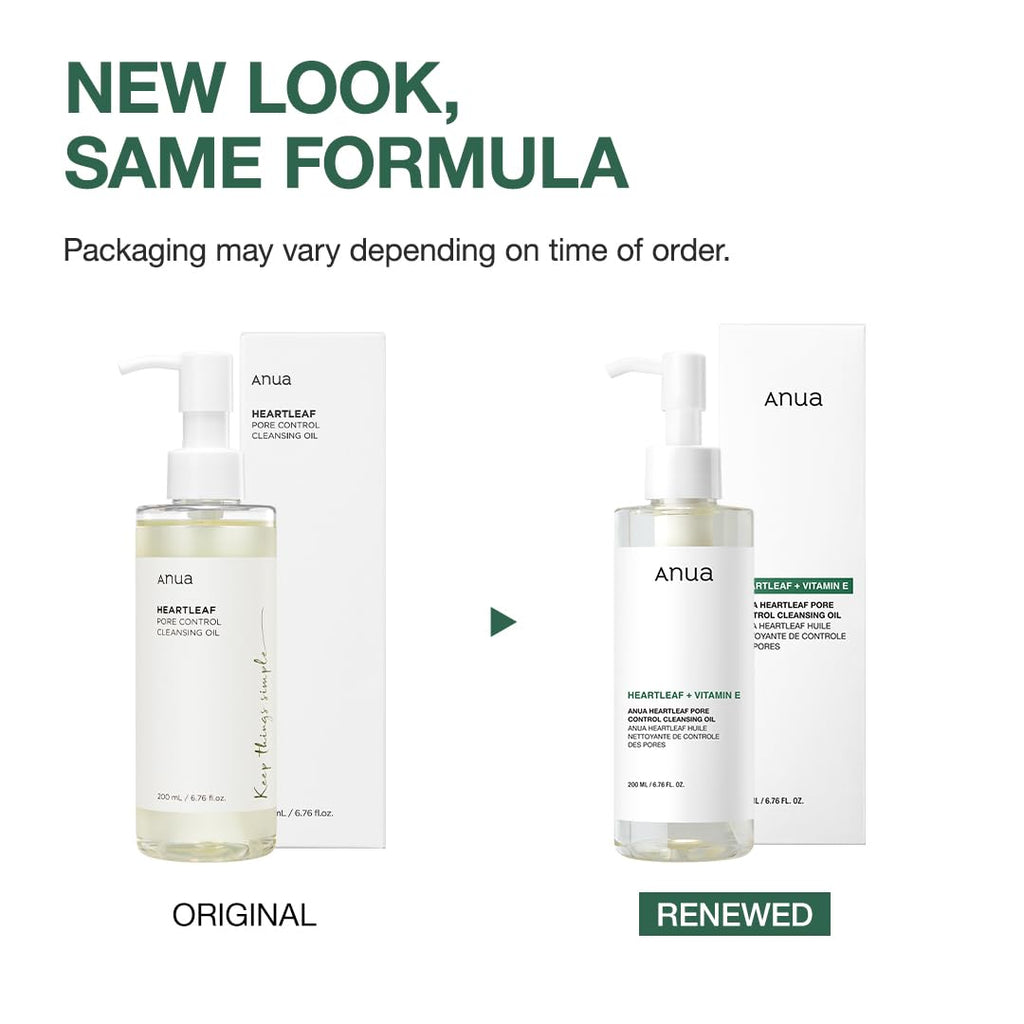 Anua Heartleaf Pore Control Cleansing Oil - Korean Skincare | Grocsy