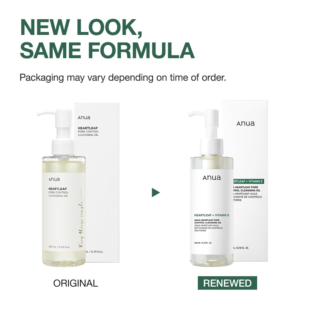 Anua Heartleaf Pore Control Cleansing Oil - Korean Skincare | Grocsy