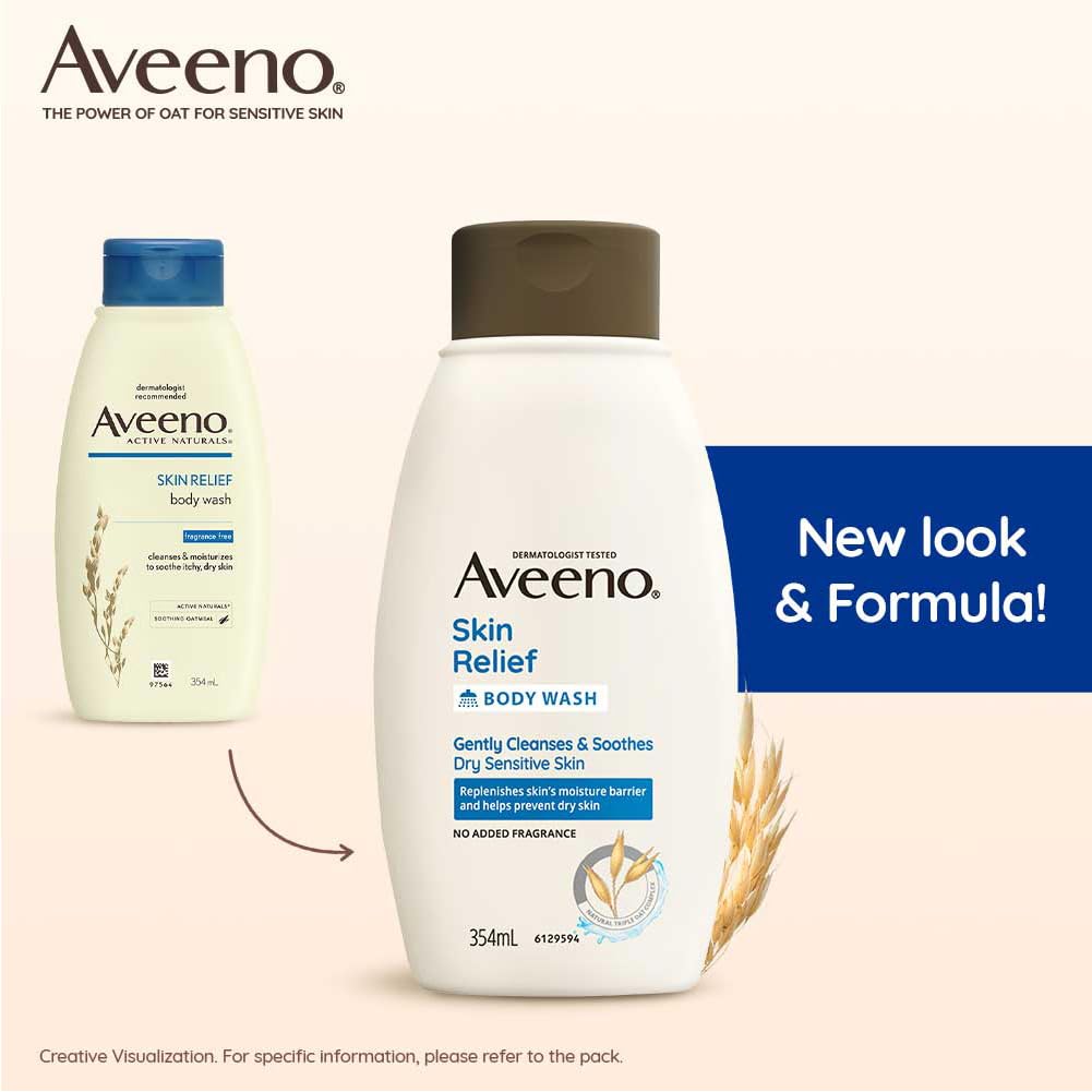 Aveeno Skin Relief Body Wash | Grocsy