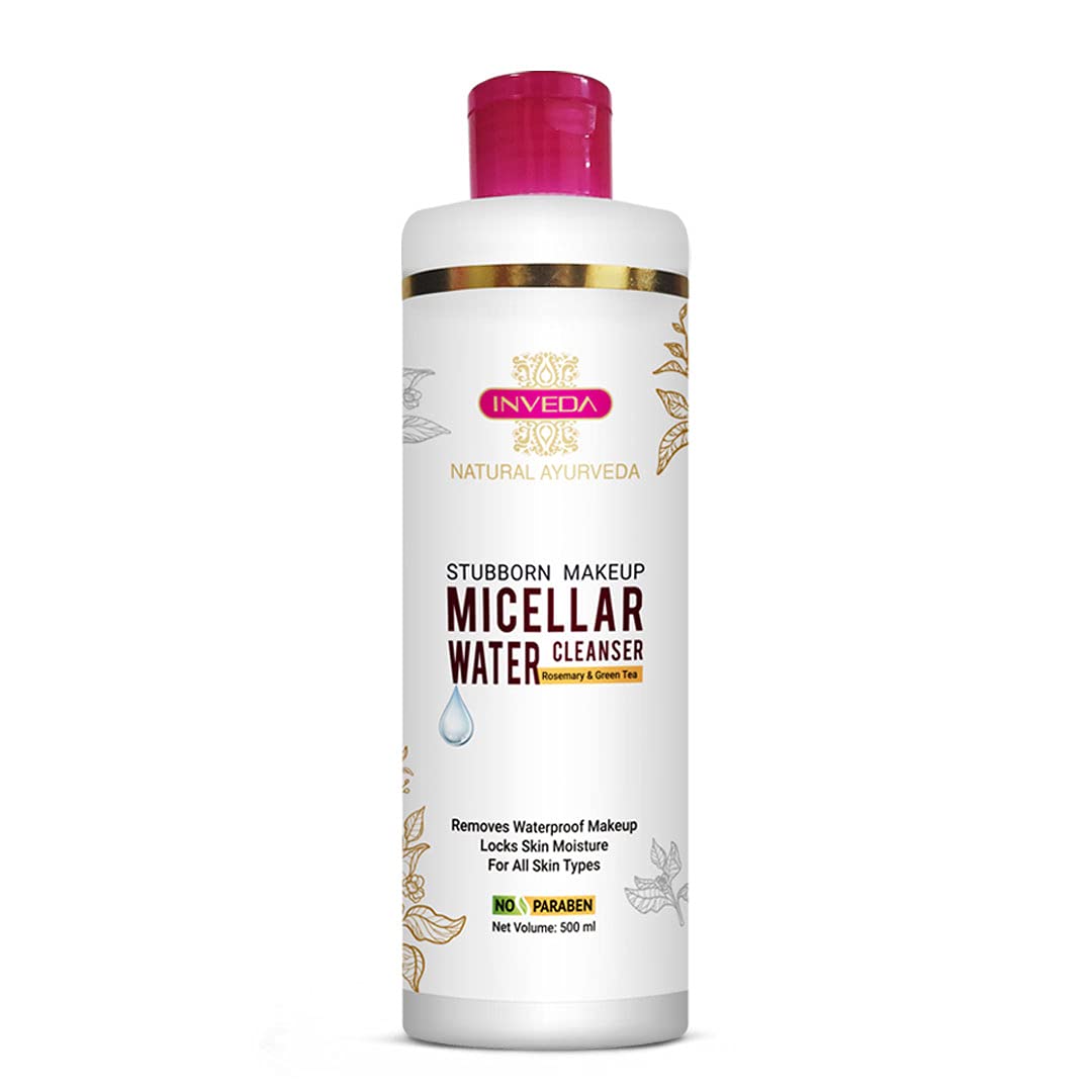 Inveda Stubborn Makeup Micellar Water Cleanser | Grocsy