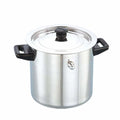 Stainless Steel Cookware Finish Look Heat Insulated Water Boiler Silver | Grocsy