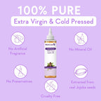 Wishcare 100% Pure Cold Pressed Jojoba Oil | Grocsy