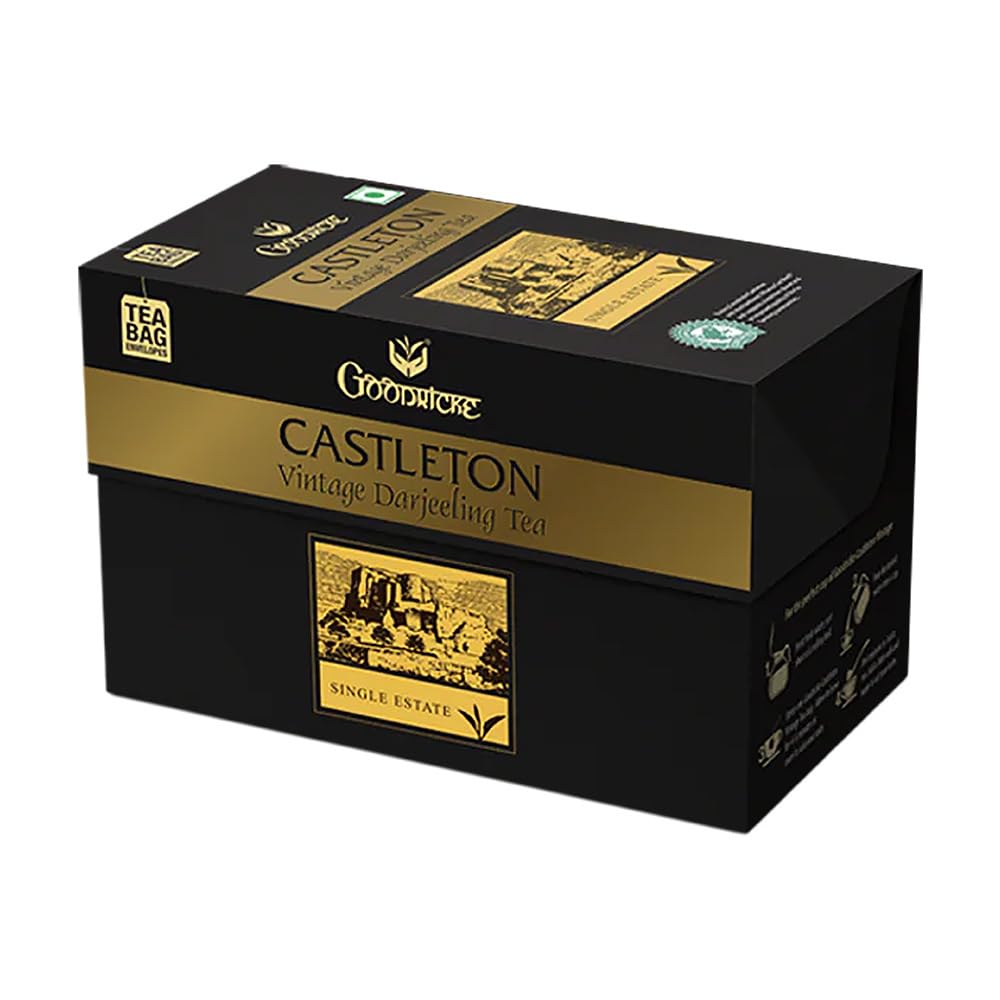 Goodricke Castleton Vintage Darjeeling Tea Bags | Grocsy