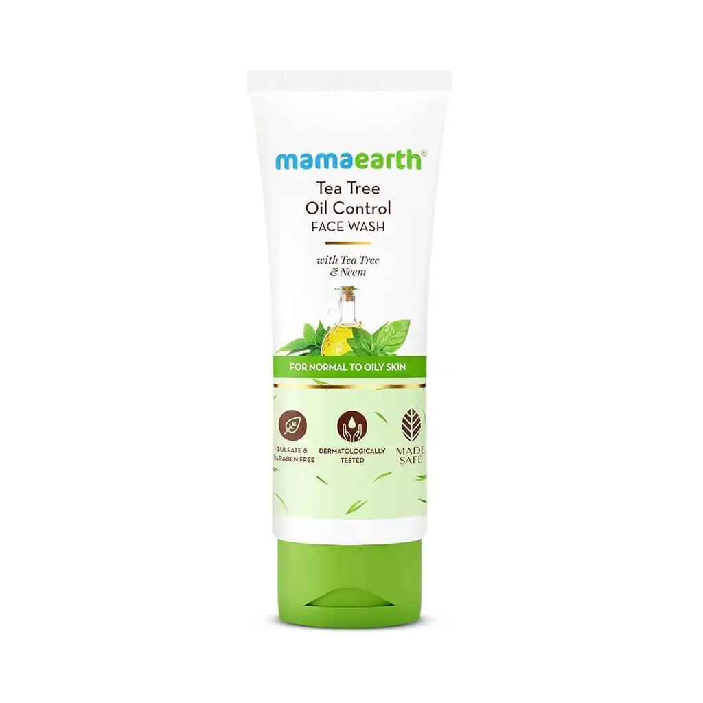 Mamaearth Tea Tree Face Wash for Acne & Pimples | Grocsy