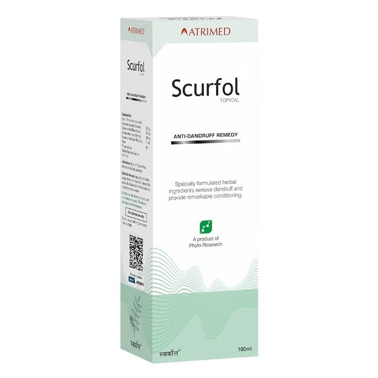 Atrimed Ayurvedic Scurfol Topical Shampoo | Grocsy