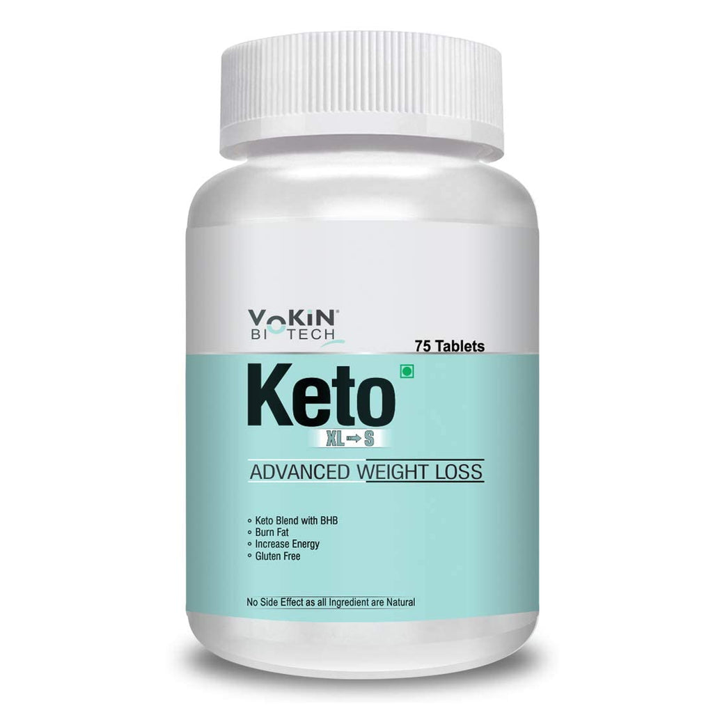 Vokin Biotech Keto Advanced XL to S Weight Loss Supplement & Supports Fat Burn | Grocsy