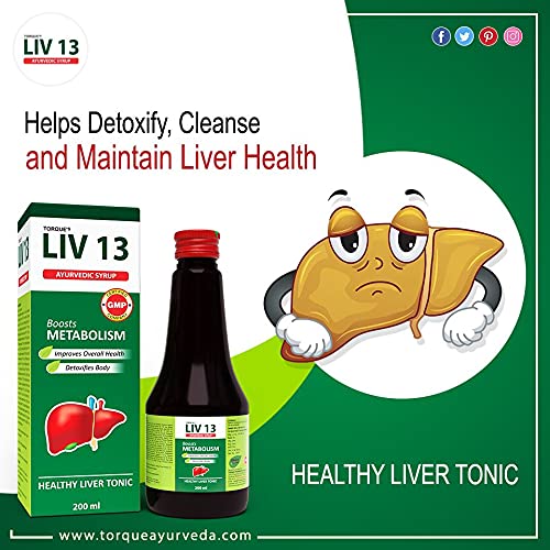 Torque's LIV 13 Ayurvedic Healthy Liver Tonic | Grocsy
