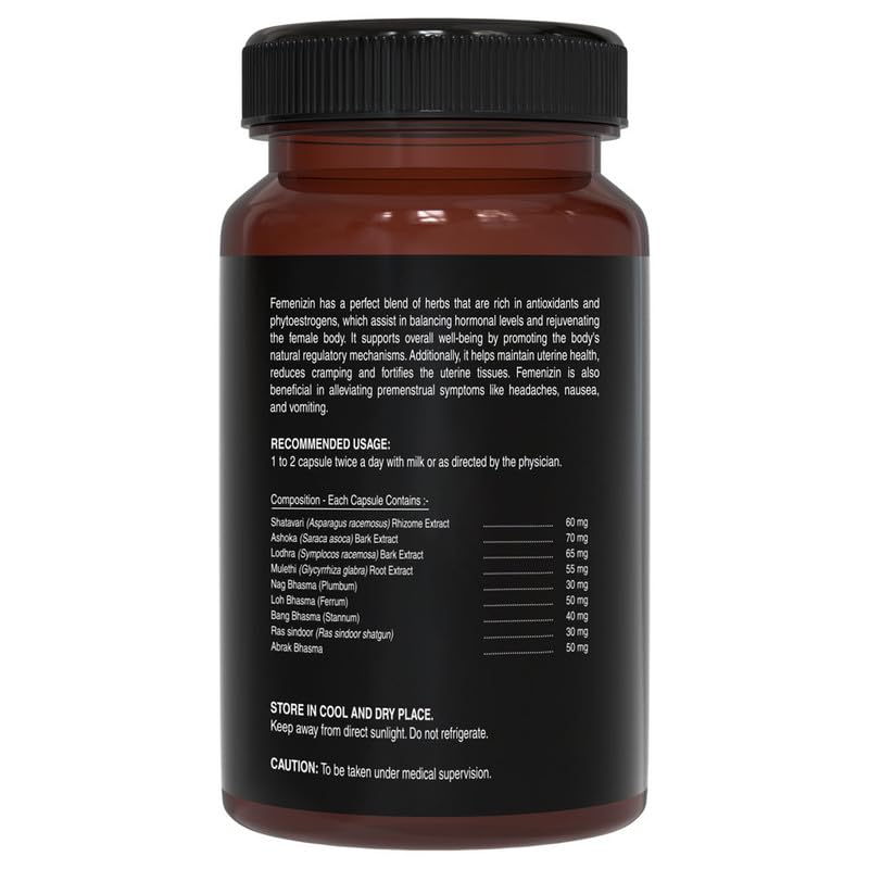 Pure Nutrition Femenizin Capsules For Women | Grocsy