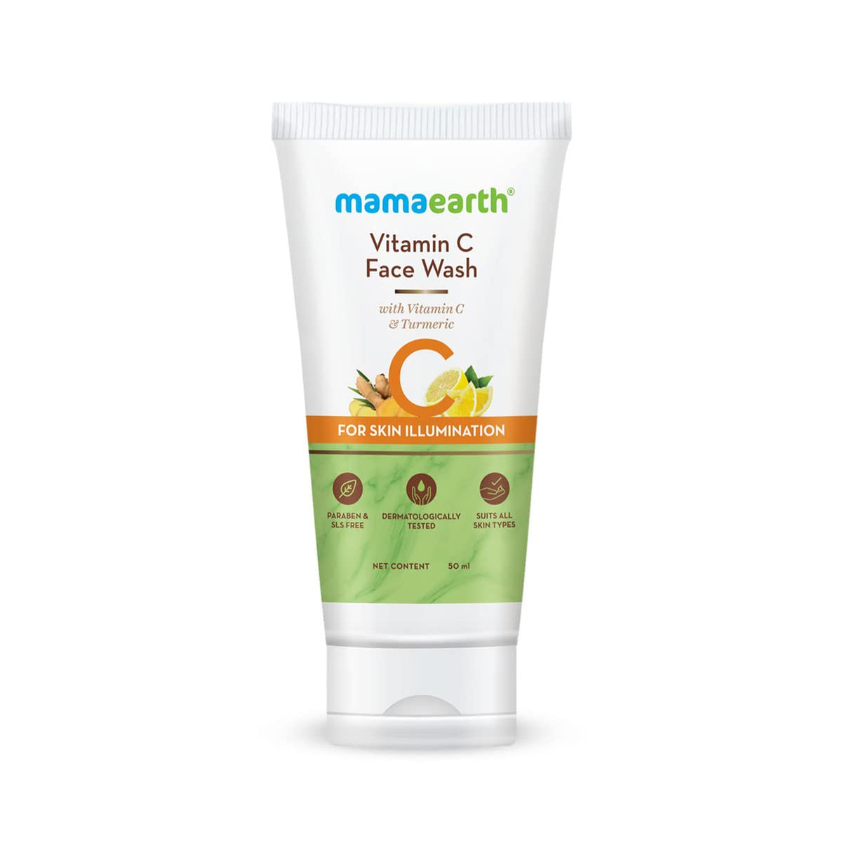 Mamaearth Vitamin C Face Wash For Skin Illumination | Grocsy