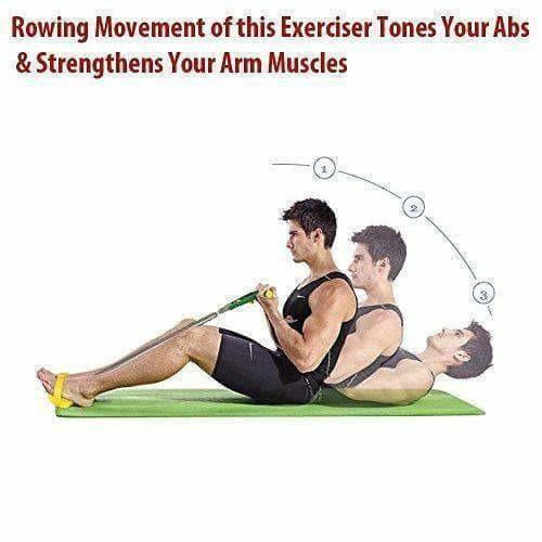Tummy Trimmer Ab Exerciser With Inbuilt Hand Gripper | Grocsy