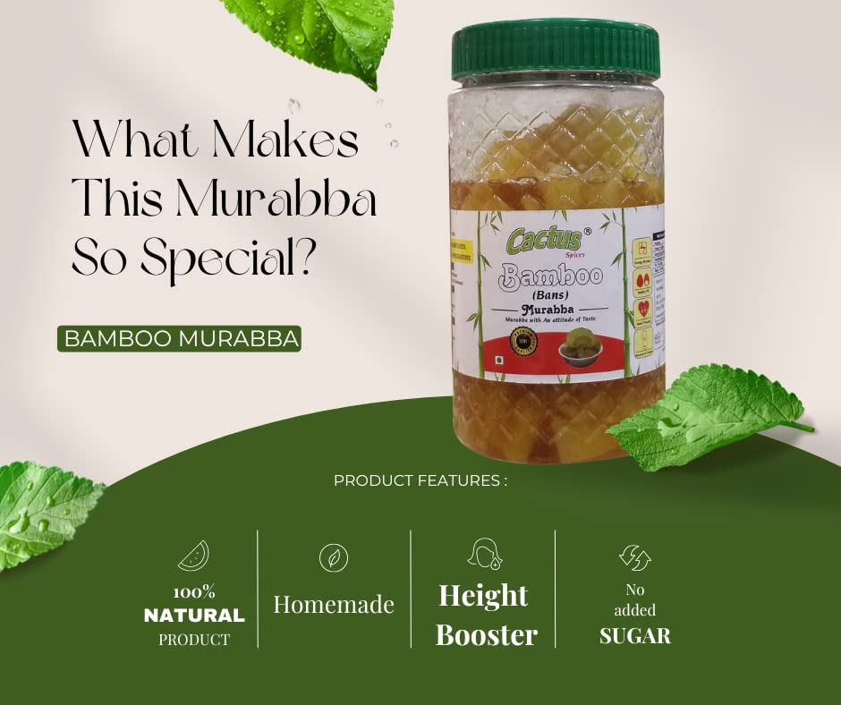 Cactus Spices Bamboo/Bans Murabba with Neem Honey | Grocsy