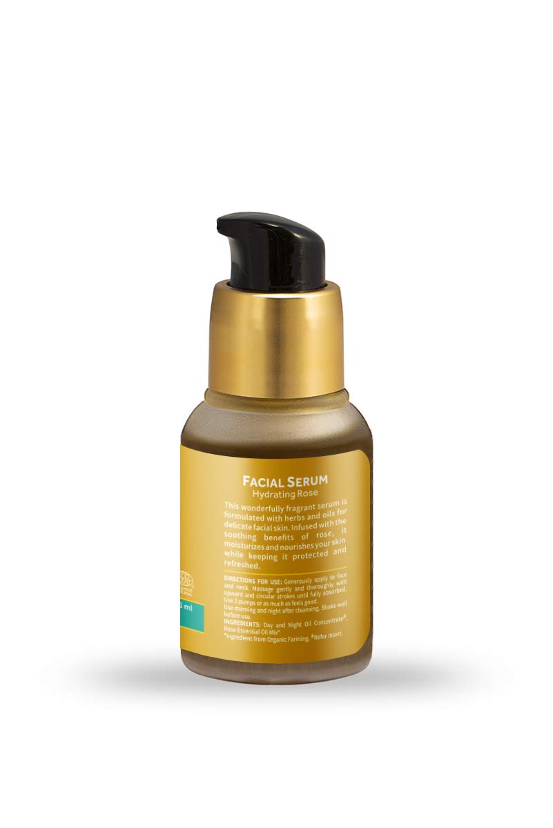 Organic India Kure Facial Serum Hydrating Rose | Grocsy