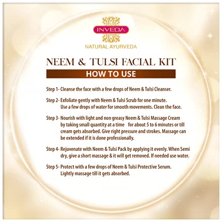 Inveda Neem and Tulsi Facial Kit | Grocsy