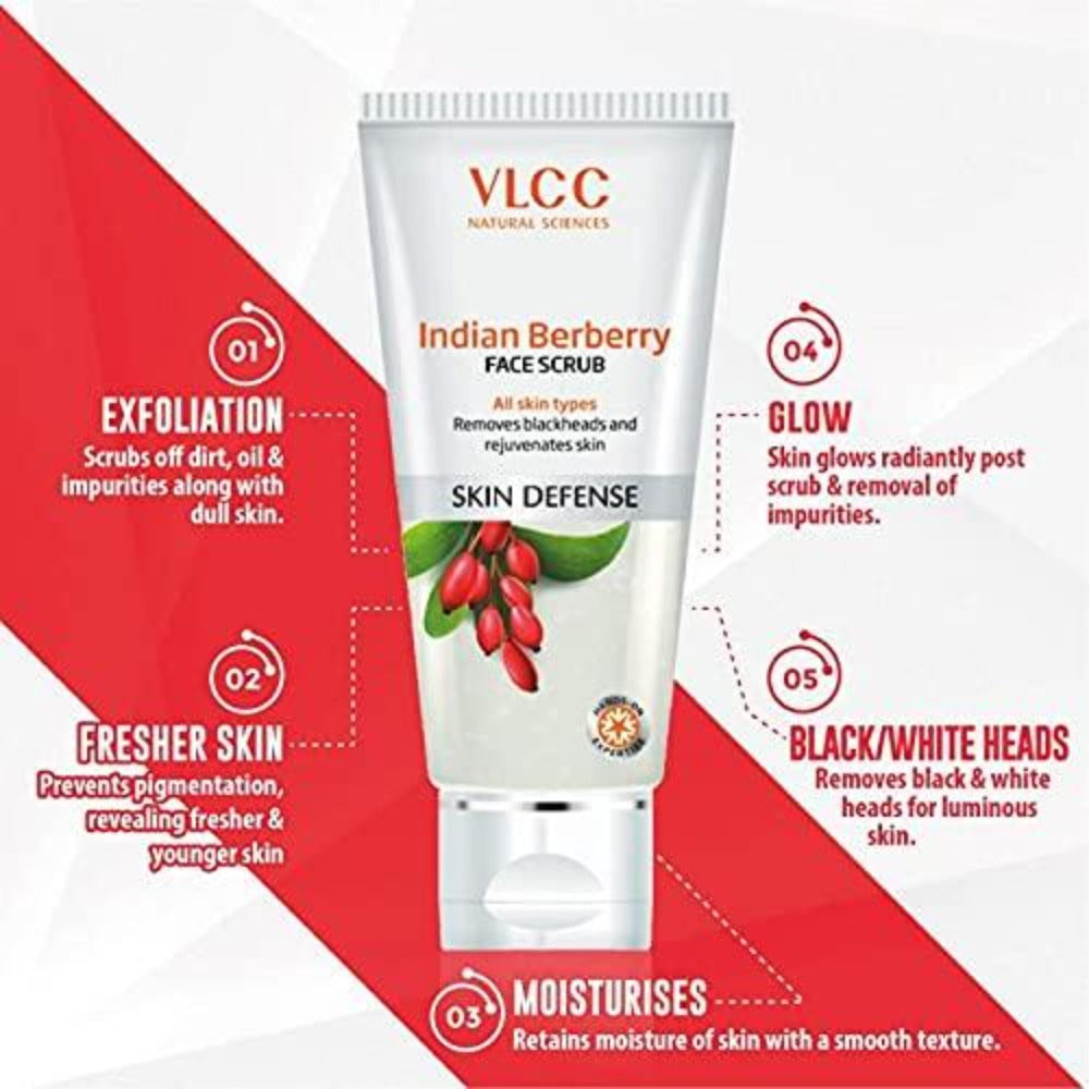 VLCC Indian Berberry Face Scrub | Grocsy