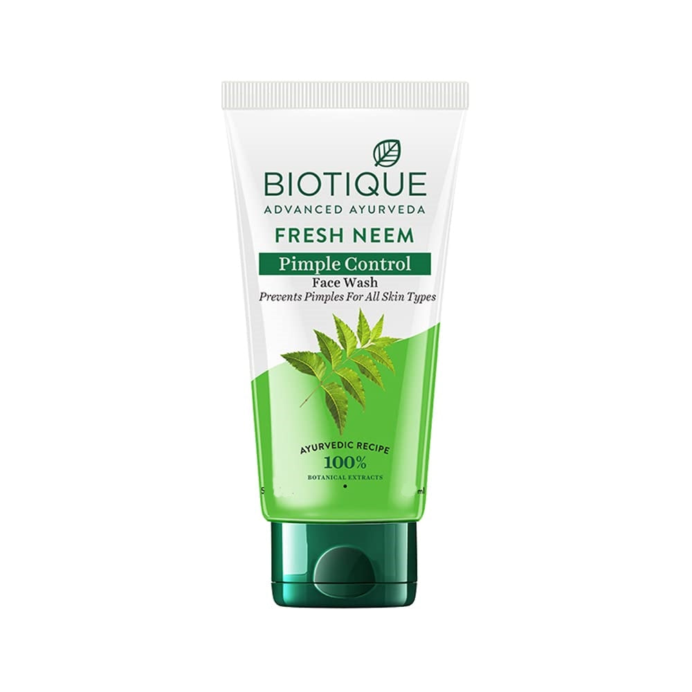 Biotique Advanced Ayurveda Bio Neem Purifying Face Wash | Grocsy