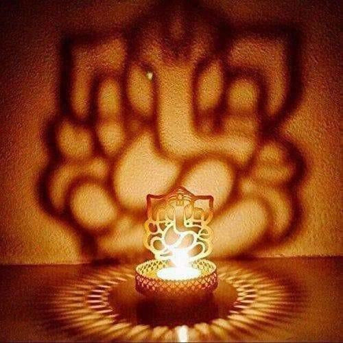 Lord Ganesh Light Holder | Grocsy