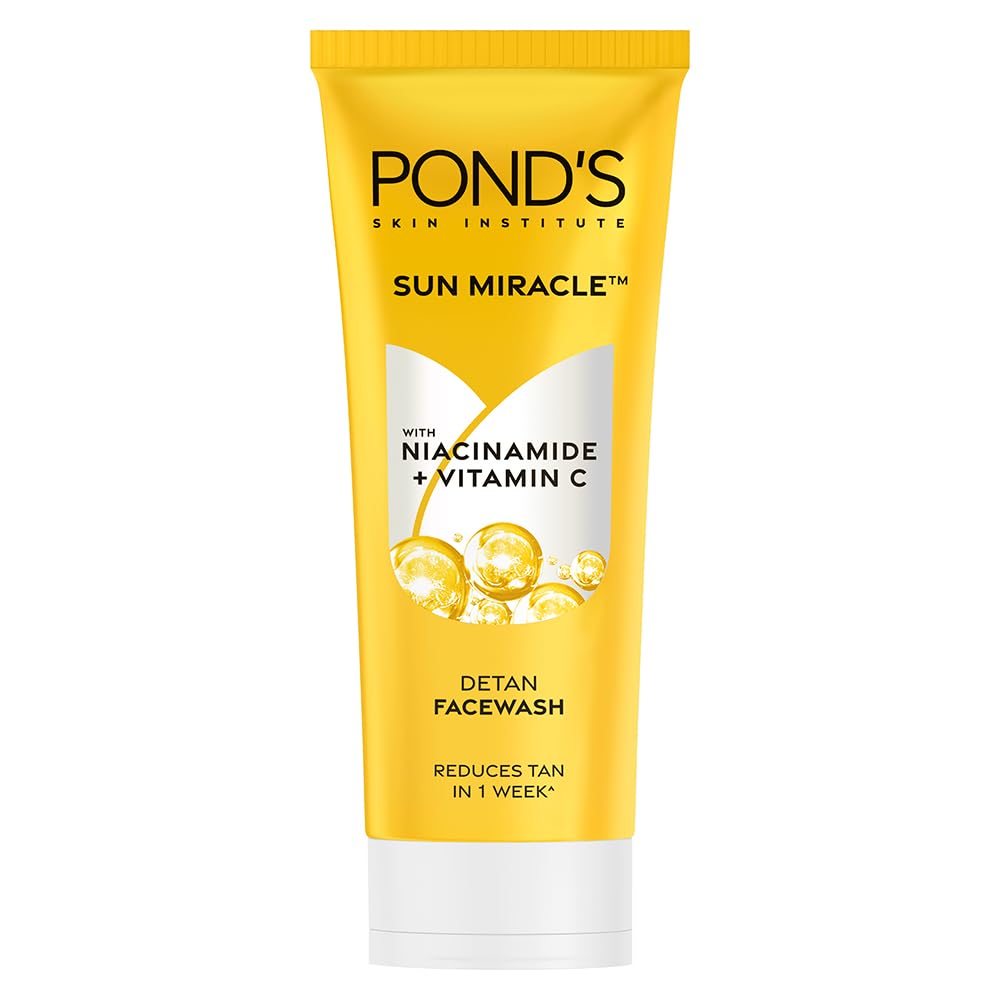 Ponds Detan Facewash with Vitamin C & Niacinamide | Grocsy