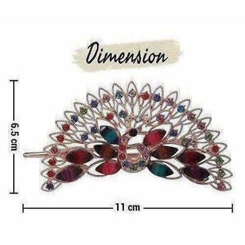 Peacock Hair Band / Hair Clip | Grocsy
