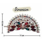 Peacock Hair Band / Hair Clip | Grocsy