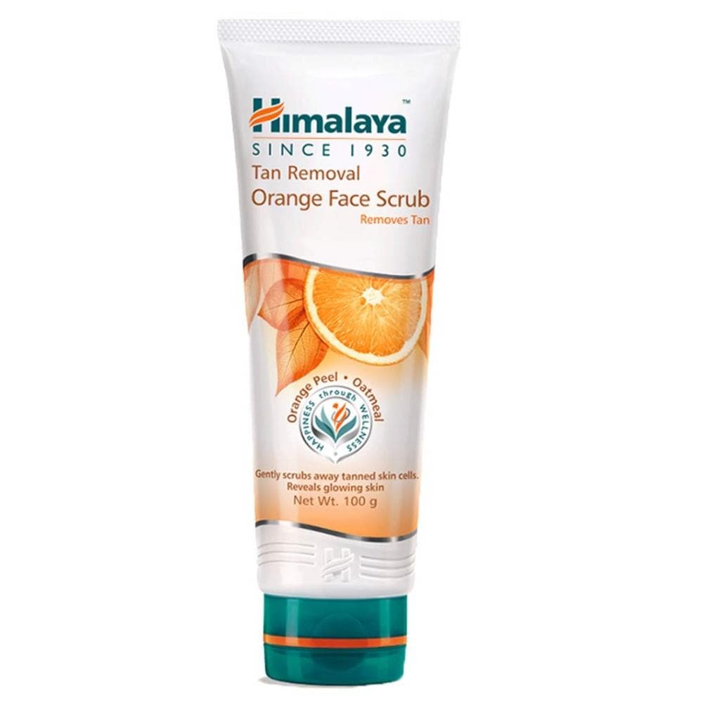 Himalaya Herbals Tan Removal Orange Face Scrub | Grocsy
