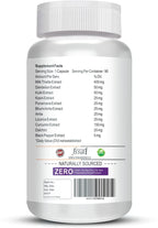 Vokin Biotech Liver Detox For Healthy Liver | Helps in Cleanse Liver, Natural Protection Against Fatty Liver Supplement For Men And Women | Grocsy