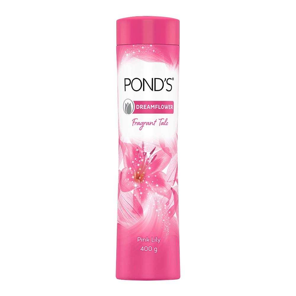 Ponds Dreamflower Fragrant Talcum Powder Pink Lily And Age Miracle Wrinkle Corrector SPF 18 PA++ Day Cream | Grocsy