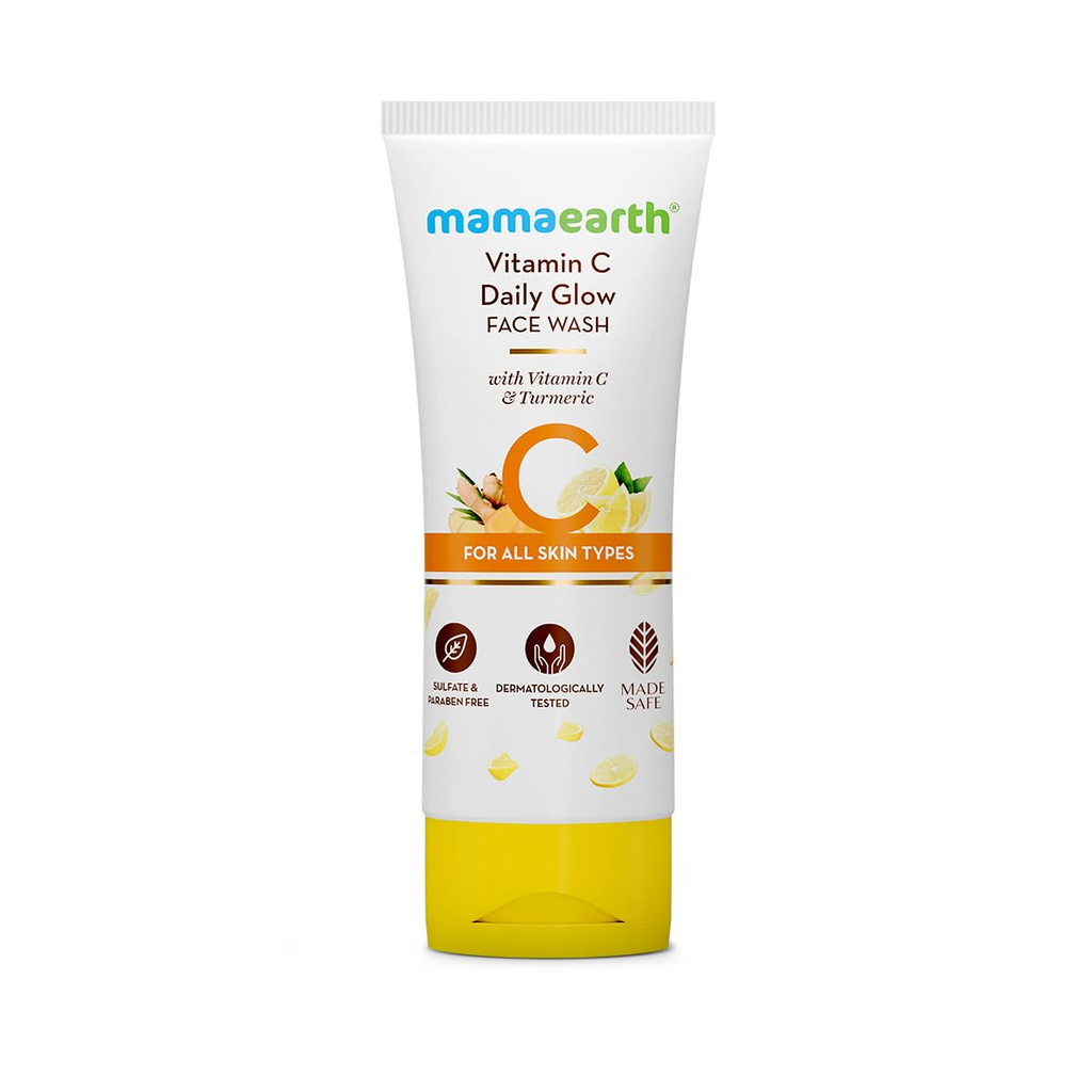 Mamaearth Vitamin C Face Wash For Skin Illumination | Grocsy