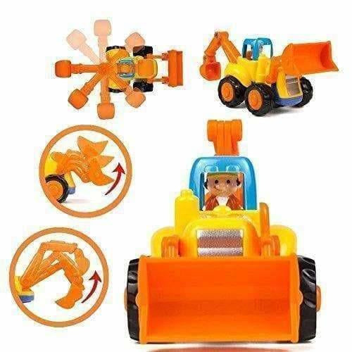 Multi Color - Unbreakable Automobile Car Toys for Kids Set of 4 | Grocsy