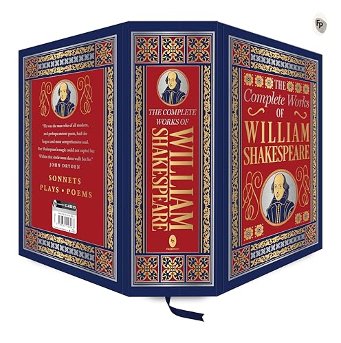 The Complete Works of William Shakespeare (Deluxe Hardbound Edition) by William Shakespeare | Grocsy