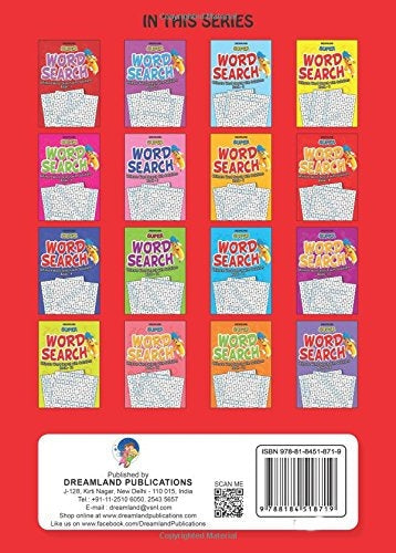 Dreamland Super Word Search - 1-8 (8 titles) Pack | Grocsy