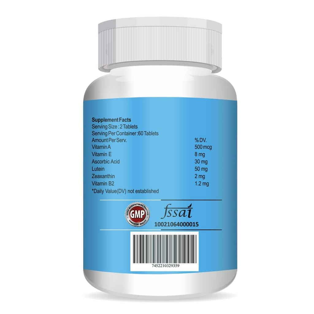 Vokin Biotech Topviz Eye Care Supplement To Improve Vision, Blue Light & Digital Guard (Lutein, Zeaxanthin) | Grocsy