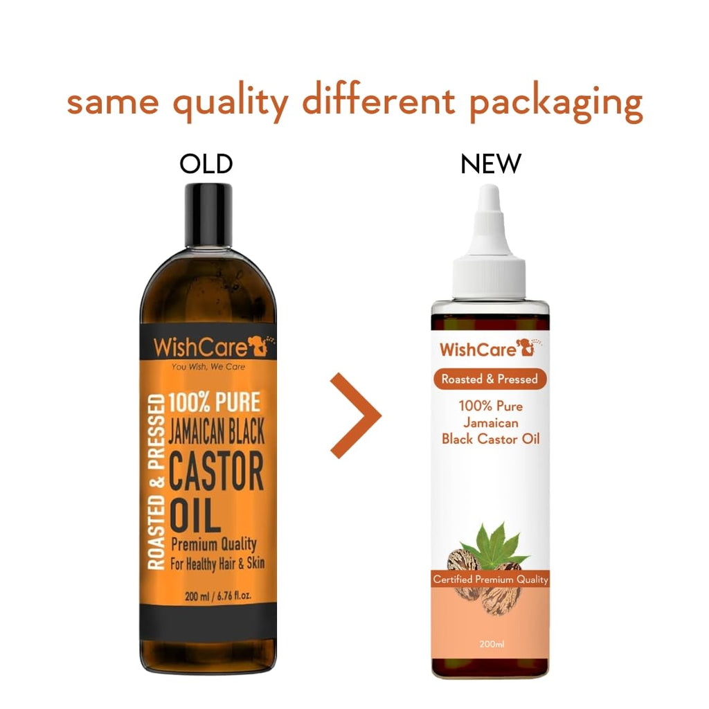 Wishcare 100% Pure Jamaican Black Castor Oil | Grocsy
