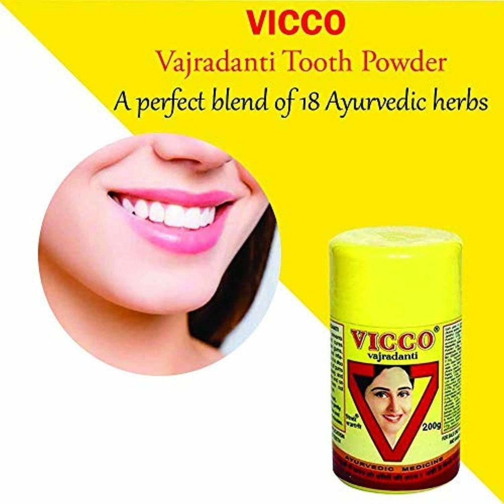 Vicco Vajradanti Tooth Powder | Grocsy