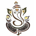 Design Decals Ganesha Wall Sticker | Grocsy