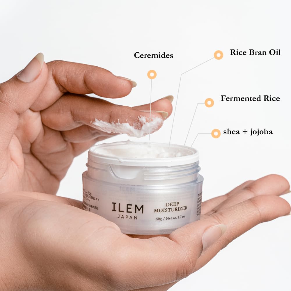 ILEM JAPAN Deep Moisturizer Face Cream | Grocsy