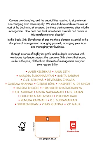 The Art Of Management: Managing Yourself, Managing Your Team, Managing Your Business | Must Read Career & Life Management Book | Penguin, Non-Fiction | Grocsy