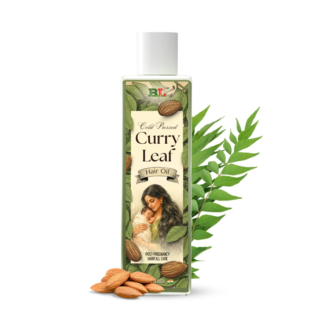 Botanical Luxuriate Cold Pressed Curry Leaf Hair Growth Oil | Grocsy