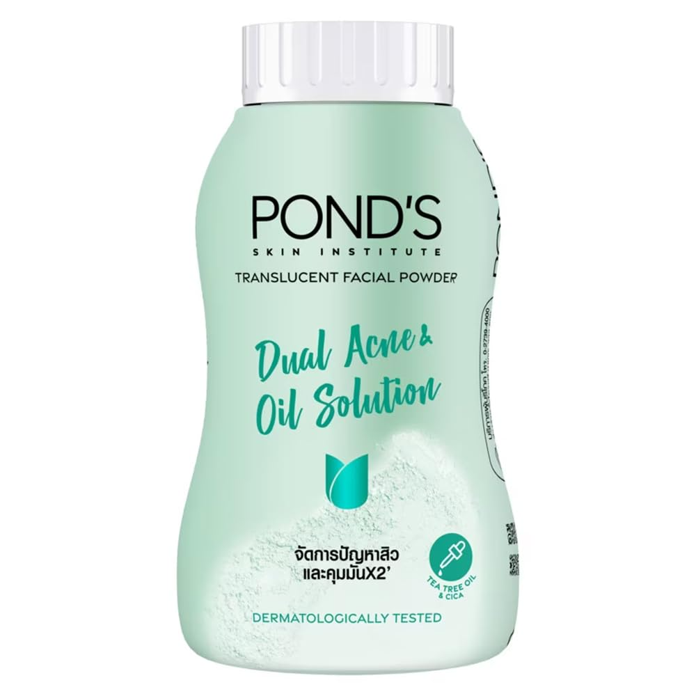 Ponds Dual Acne & Oil Solution Ultra Matte Facial Powder | Grocsy